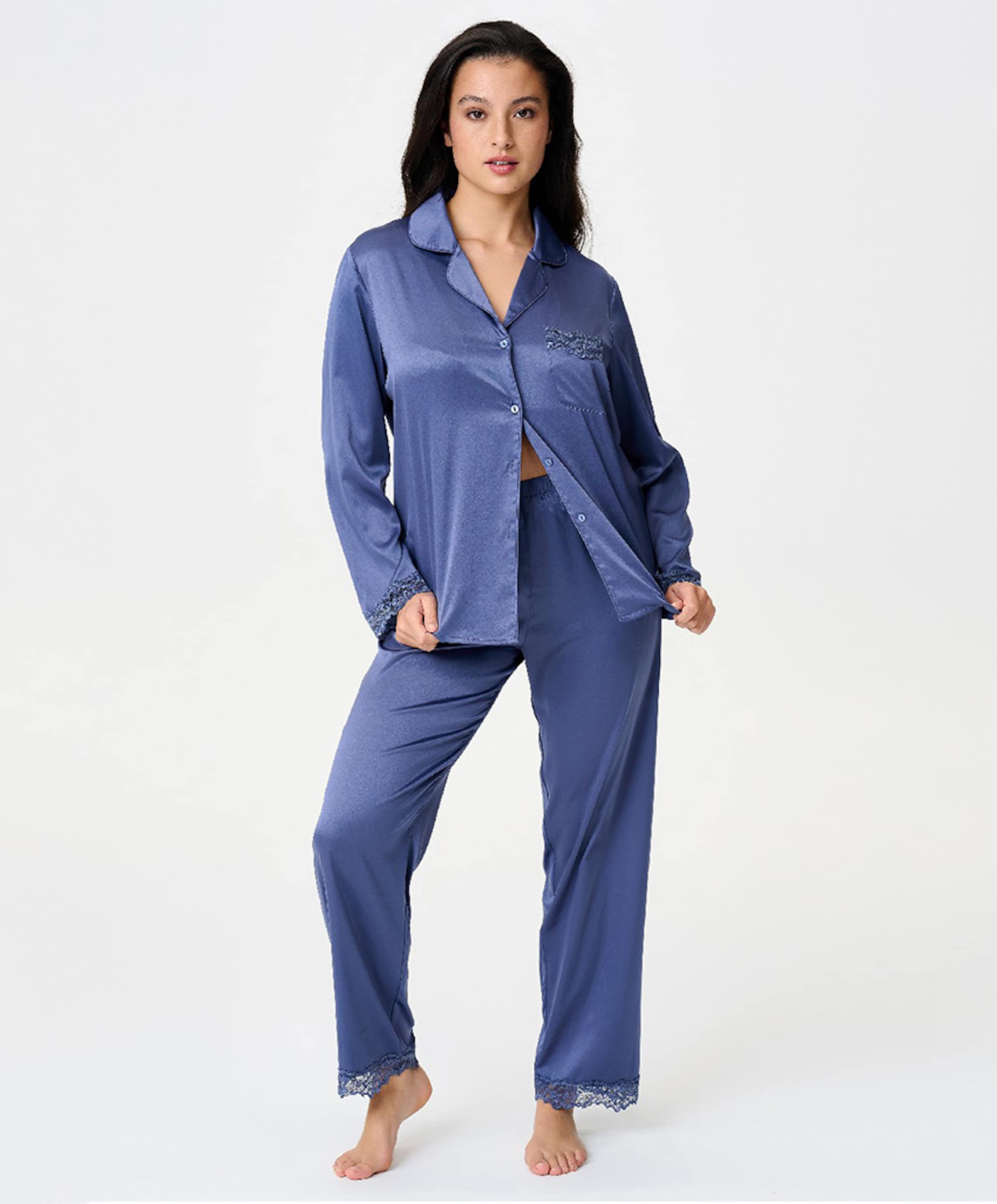 LingaDore Dames pyjamaset grijs