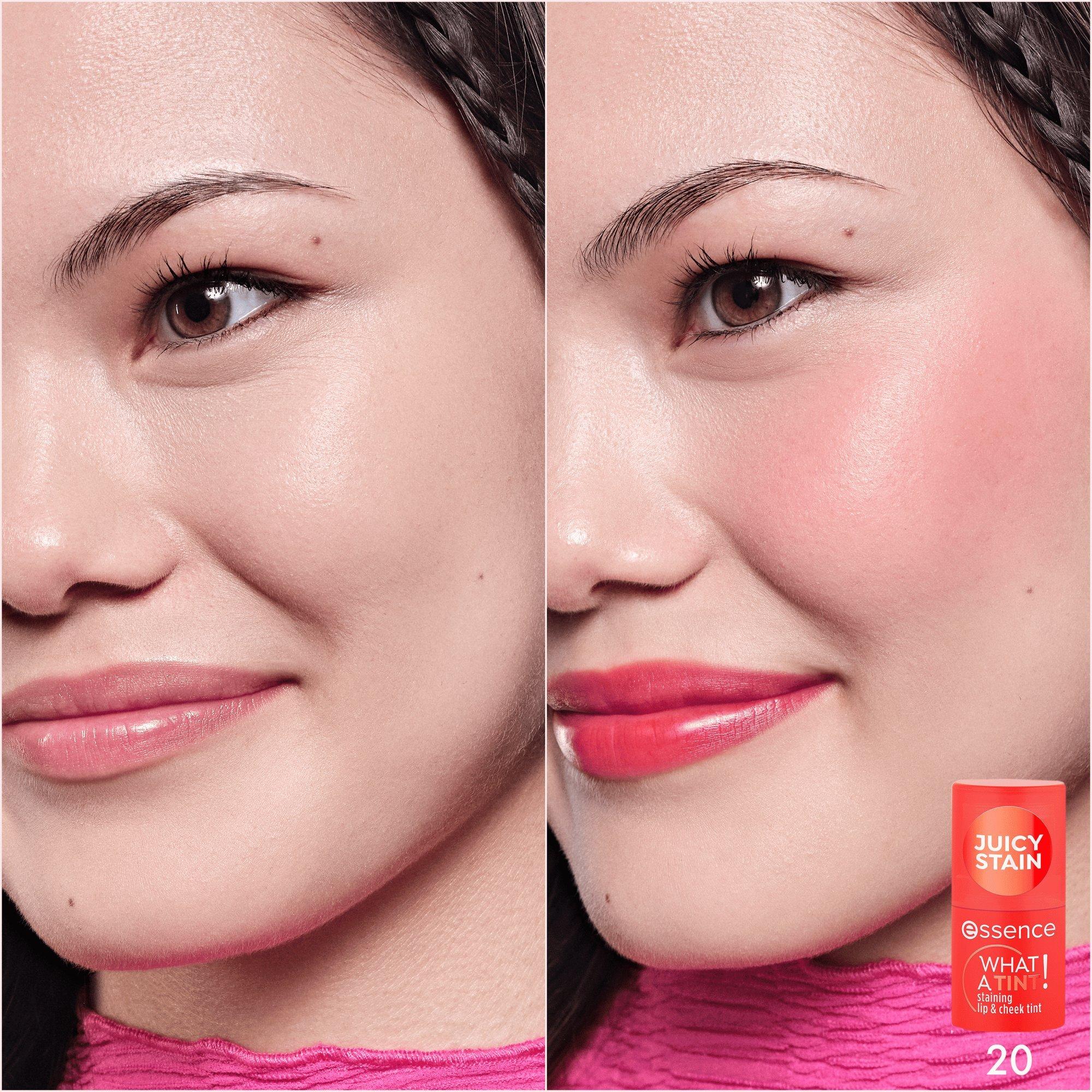 WHAT A TINT! staining lip & cheek tint