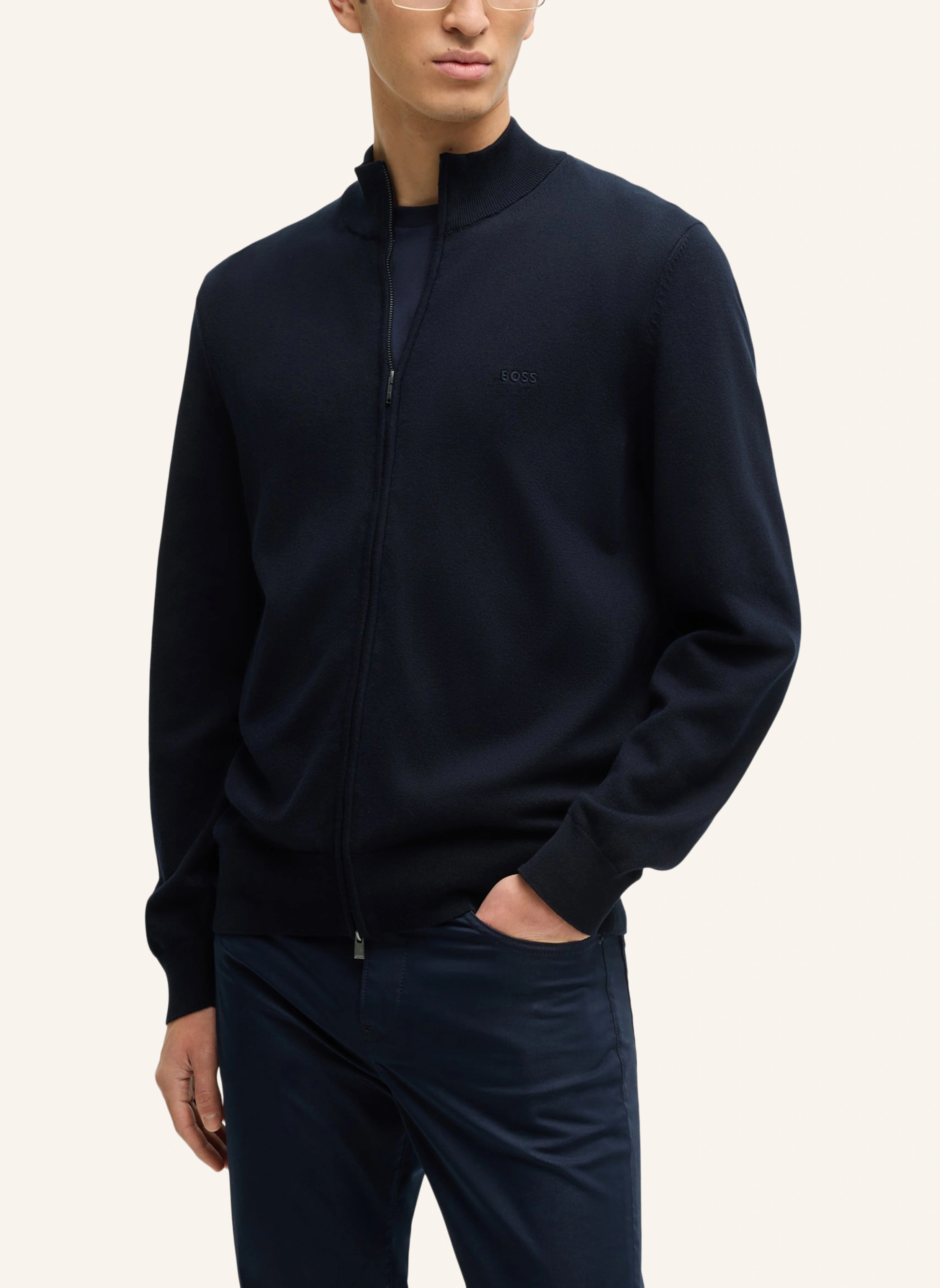 BOSS Strickjacke PALANO-L Regular Fit