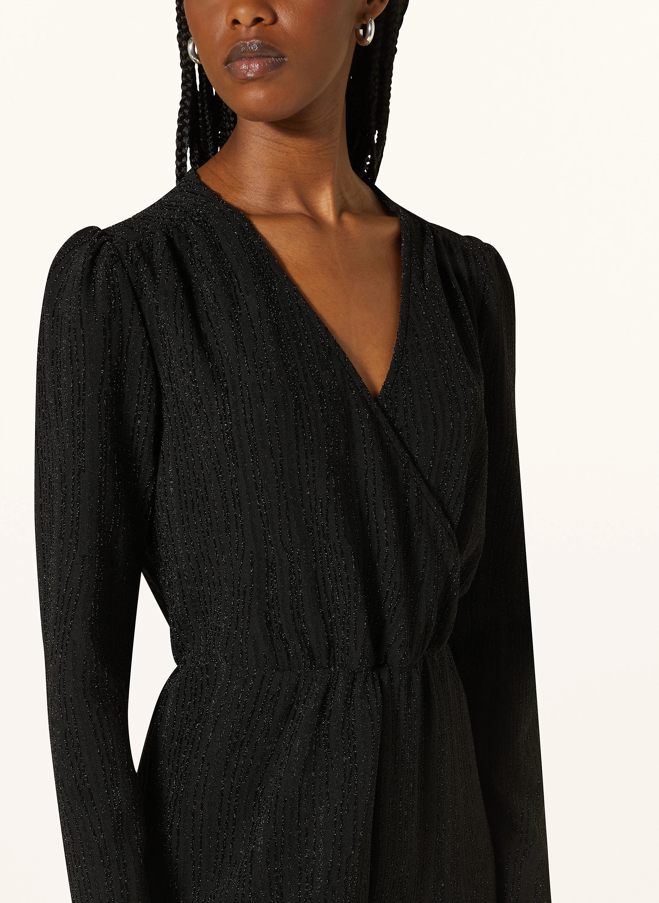 ICHI Jumpsuit IHNAREEN mit Glitzergarn