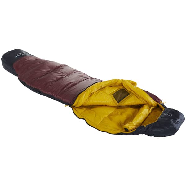 Sac de couchage NORDISK OSCAR -2° CURVE L SLEEPING BAG MERLOT/BLACK