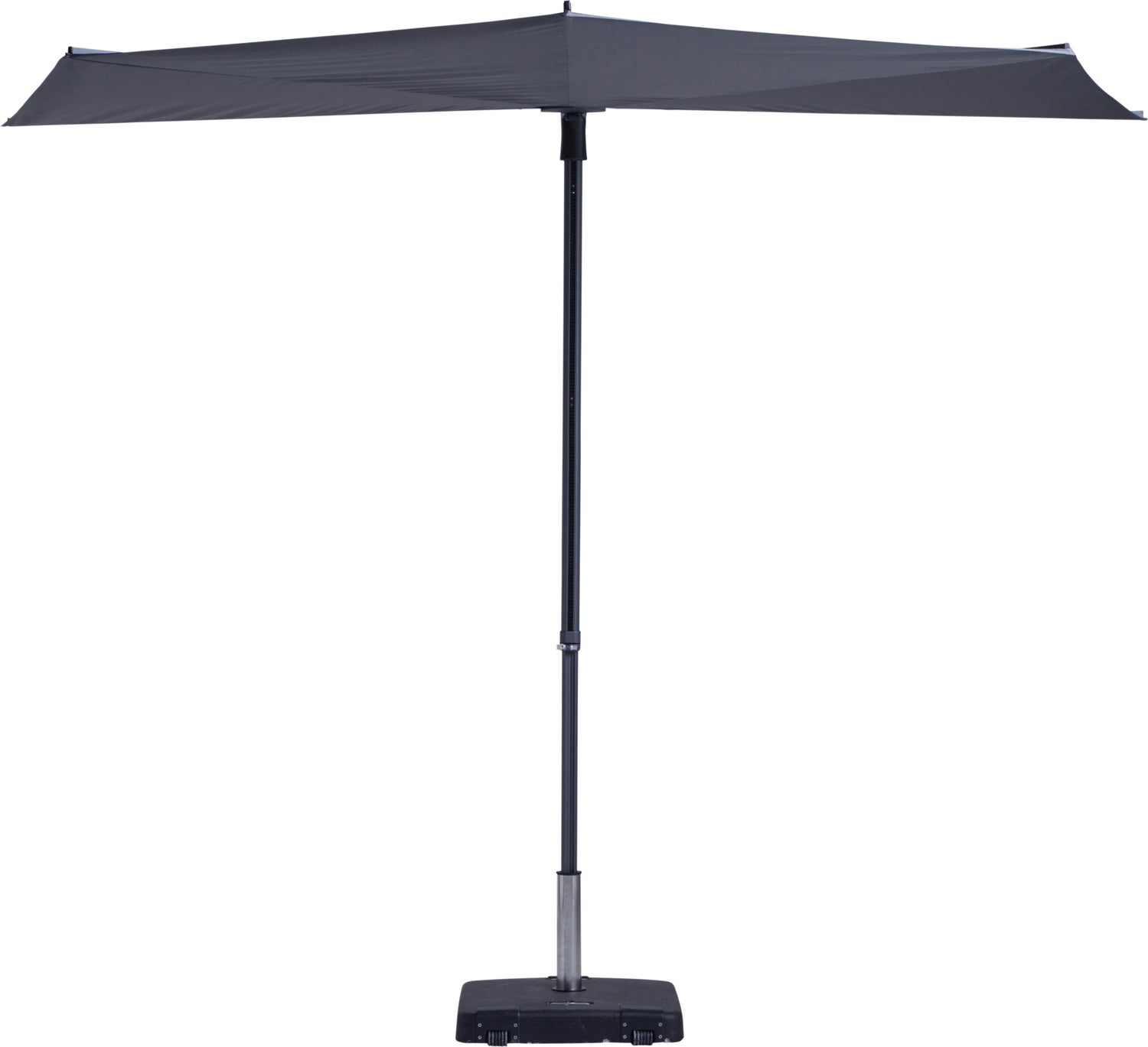 Madison balkonparasol Sun Wave grijs 50+UV 300 x 150 cm