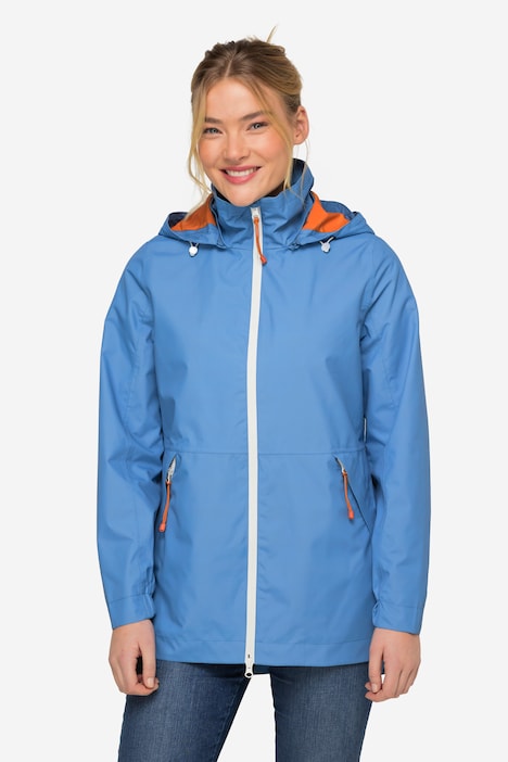 Funktionsjacke, abknöpfbare Kapuze