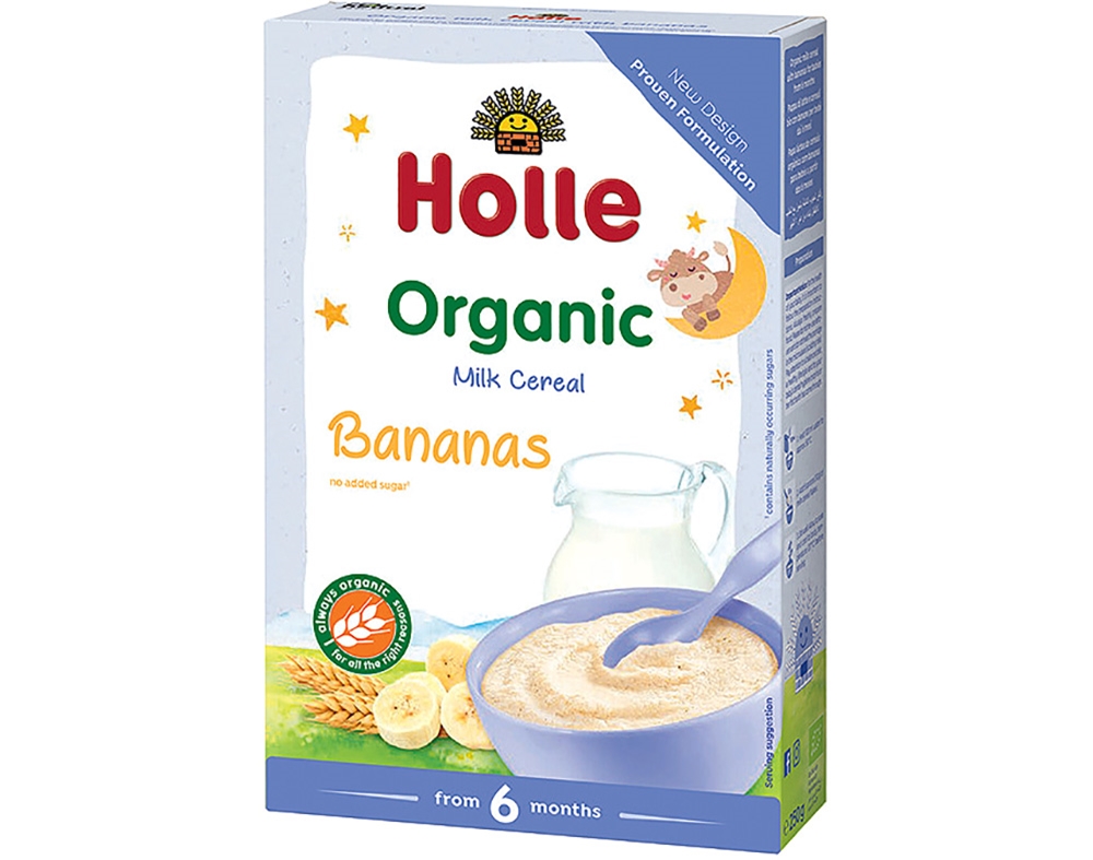 PAPA BIO LACTEA HOLLE BANANA 6M 250G