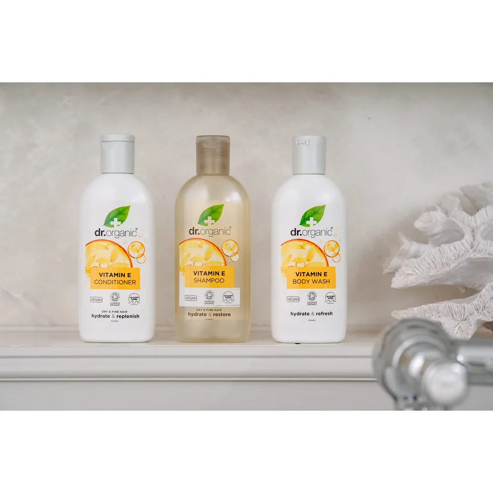 Dr. Organic Vitamin E Shampoo - 265 ml