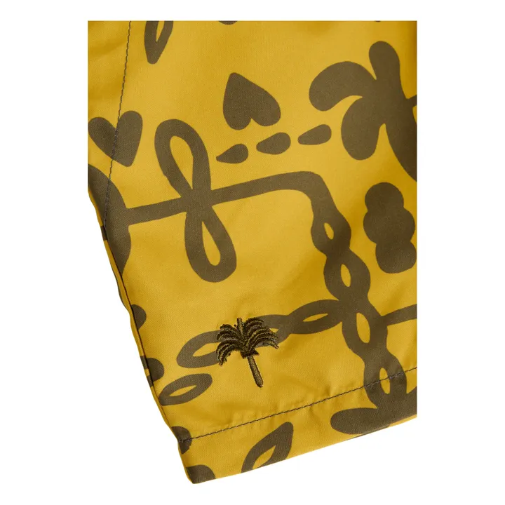 OAS Short de Bain Galbanum | Jaune moutarde