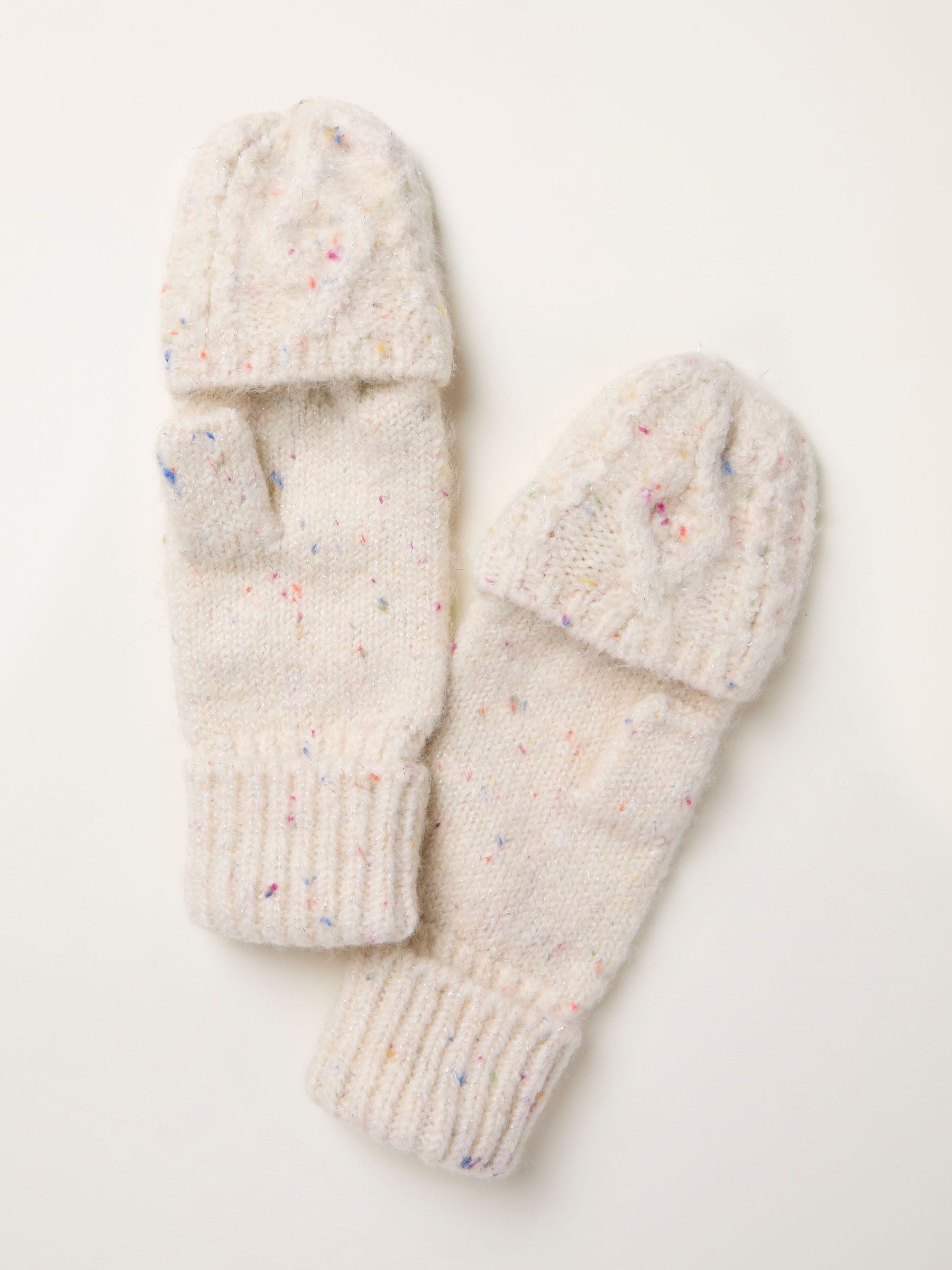 FatFace Confetti Overflap Gloves