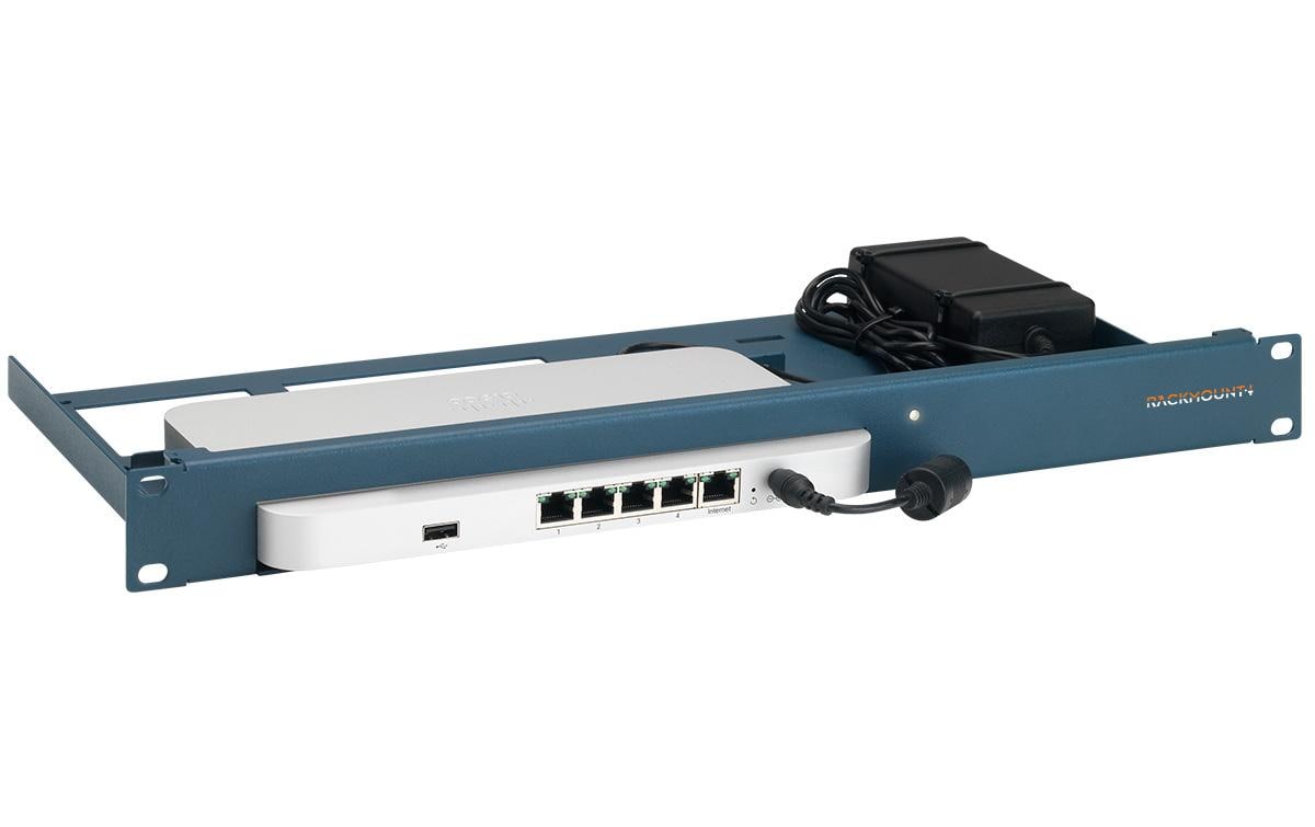 Rackmount Kit RM-CI-T4 für Meraki GX50 / MX64 / MX67 / MX67C<br>Rackmount.RM-CI-T4 - Rack – Metallic Blau