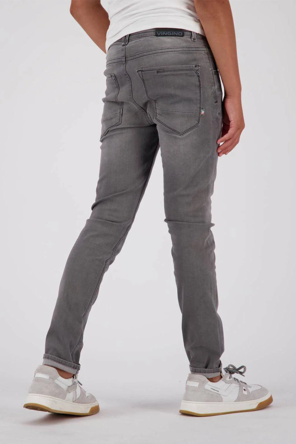 Vingino skinny jeans APACHE dark grey vintage