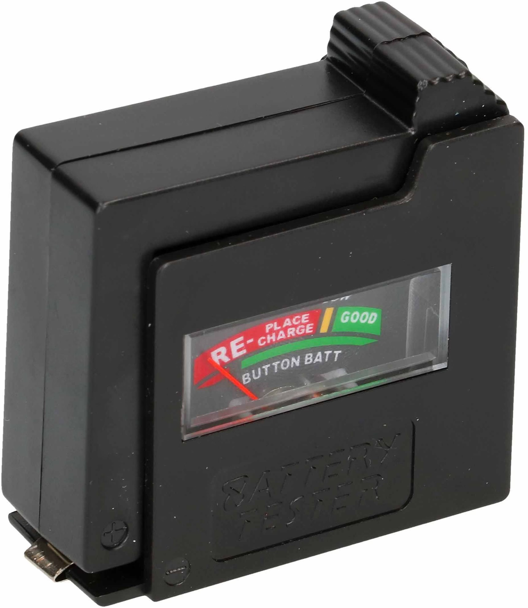 Akku / Batterie Tester Prüfer Analog Anzeige für Typ AA / AAA / C / D / E / N / Knopfzellen