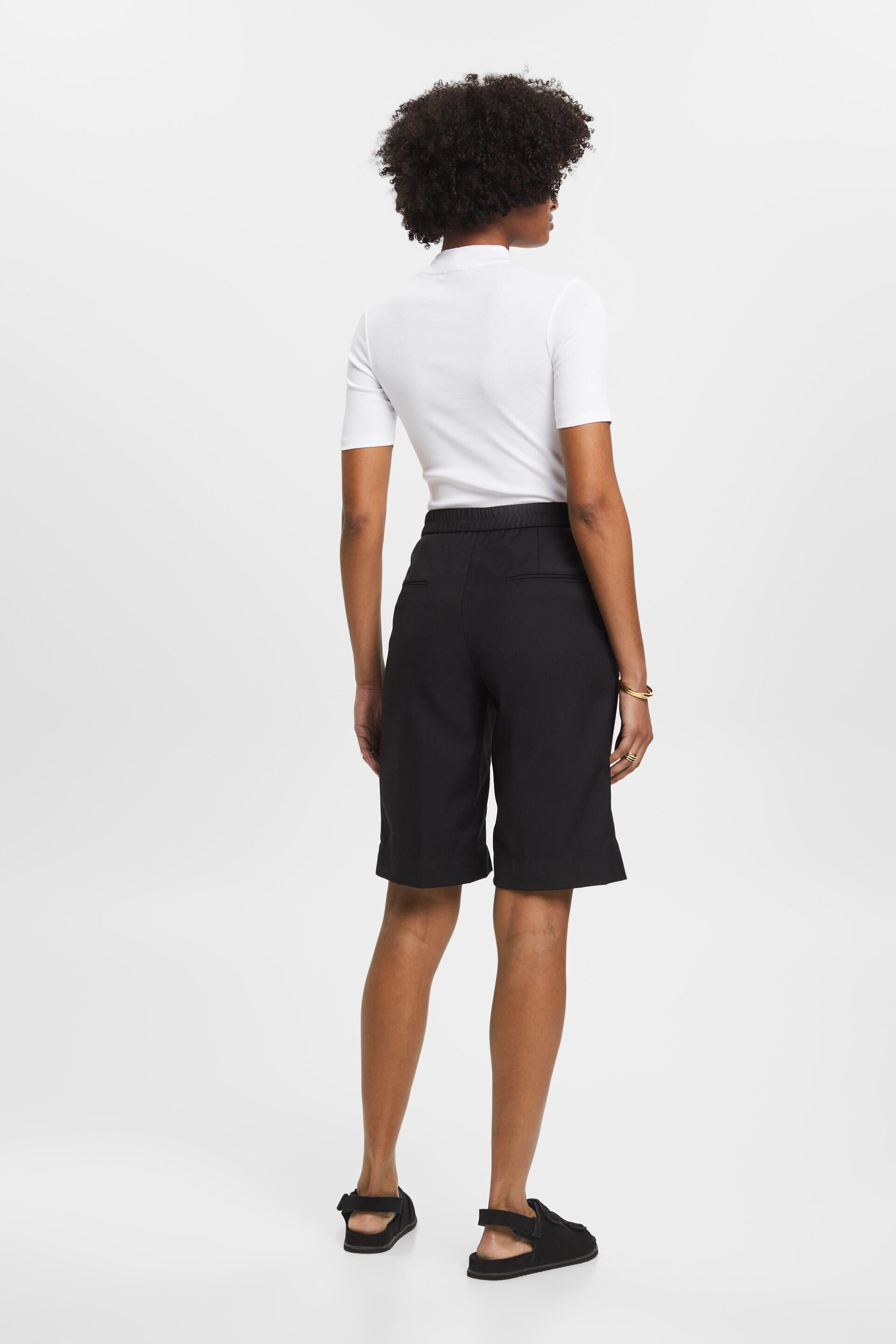 Bermuda taille haute