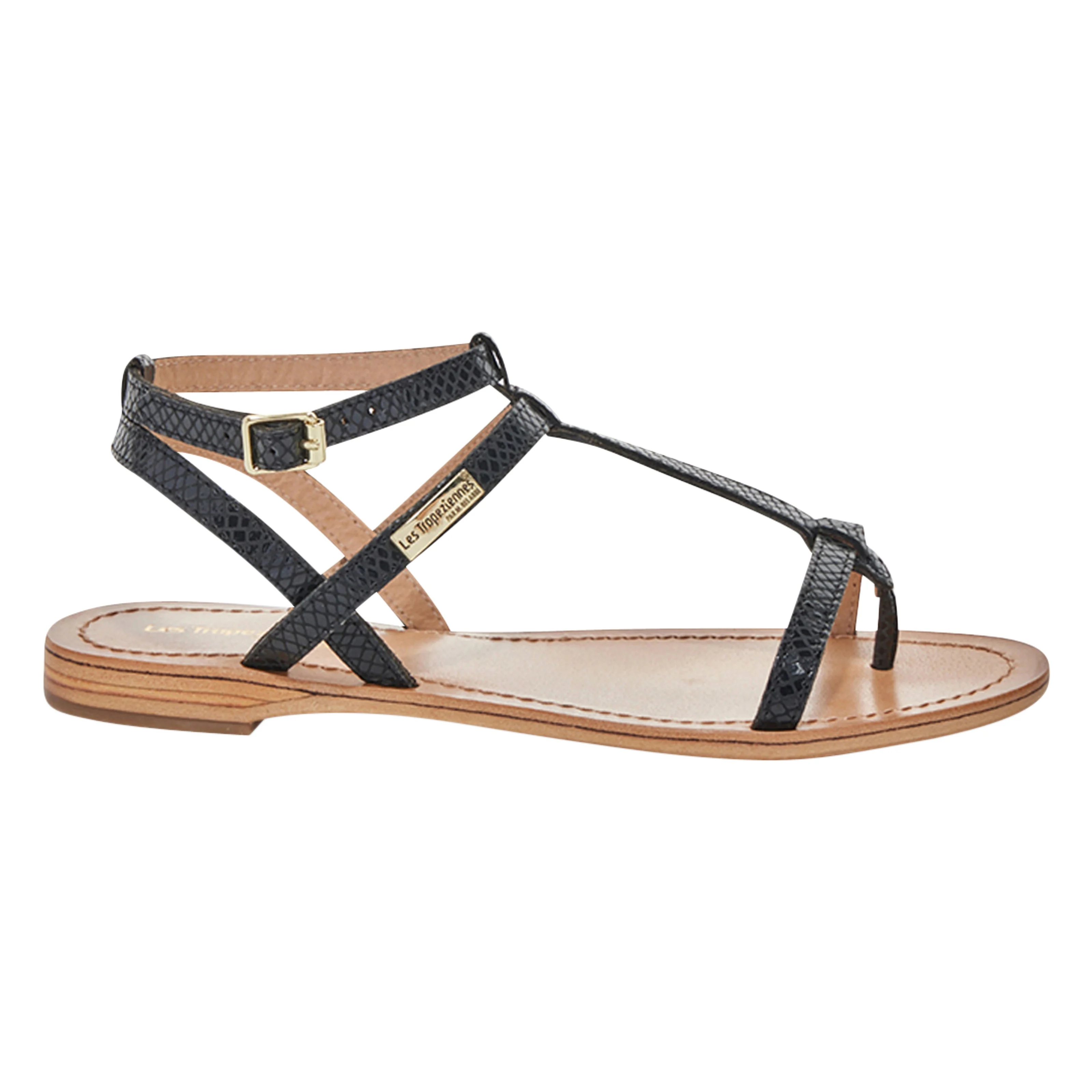 Sandales cuirpar m. Belarbi hilan | Noir