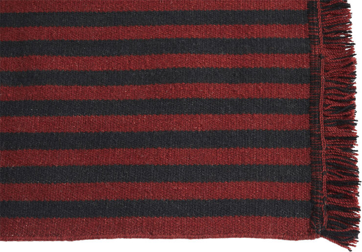 Hay Stripes and Stripes Wool-L95 x W52- Cherry