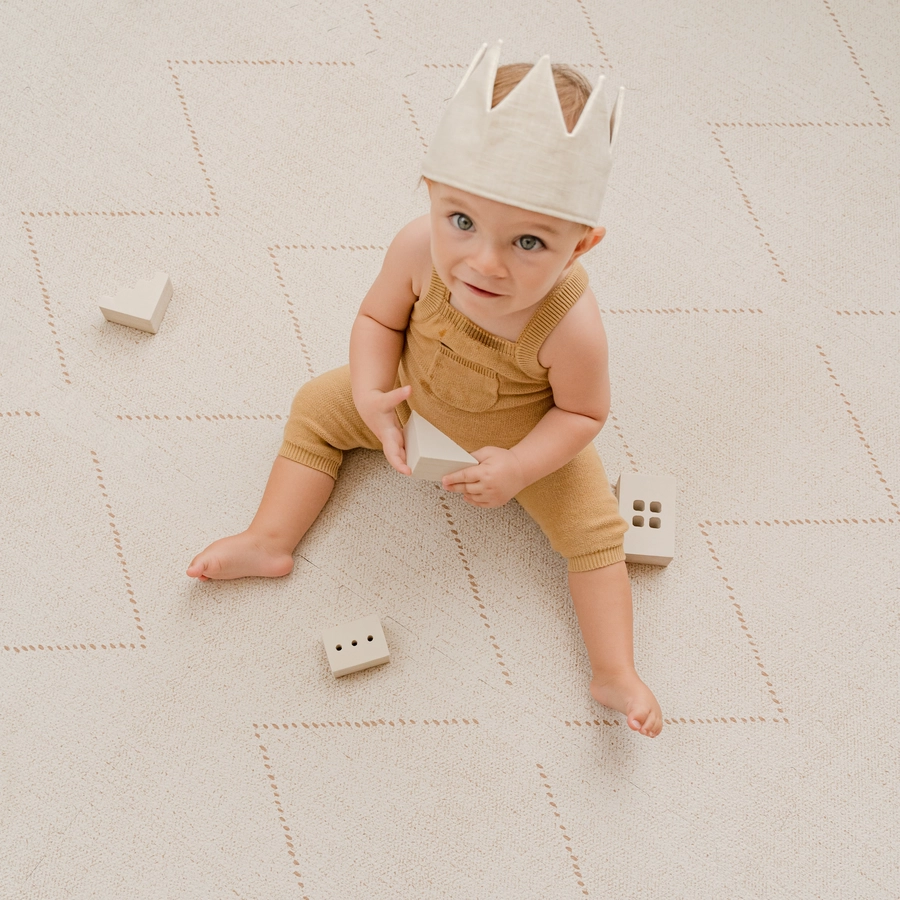 toddlekind Prettier Puzzle Spielmatte Tulum Bone 120 x 180 cm