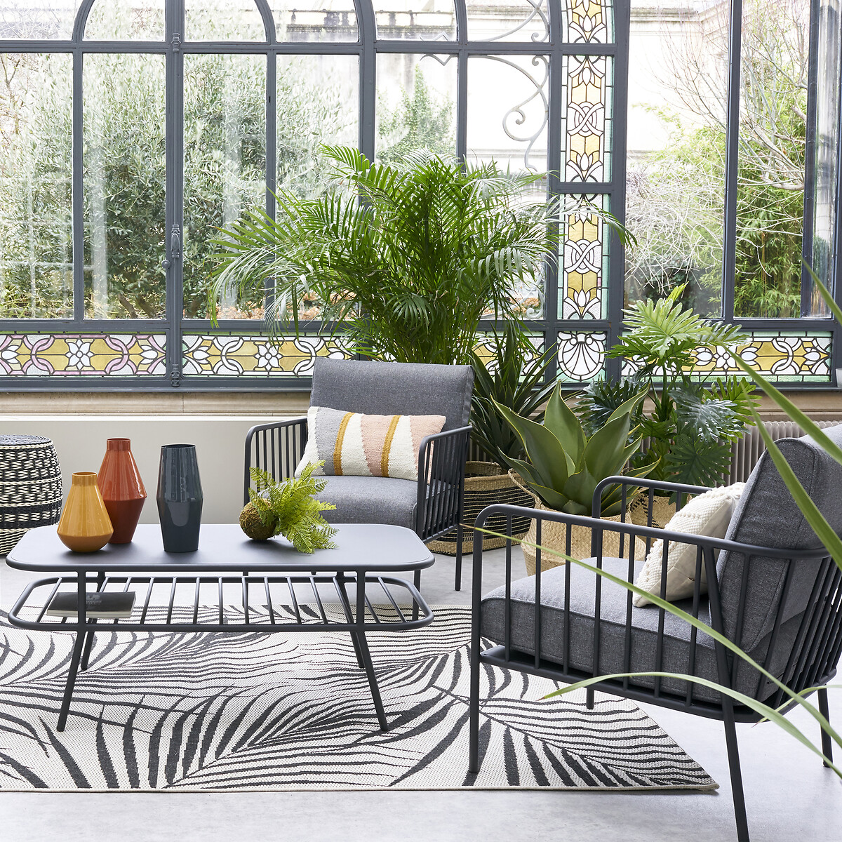 LA REDOUTE INTERIORS<br>Cesta esférica H38 cm, Rixy