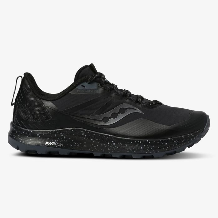 Saucony Herre Trailsko Peregrine Ice+ 3 Sort