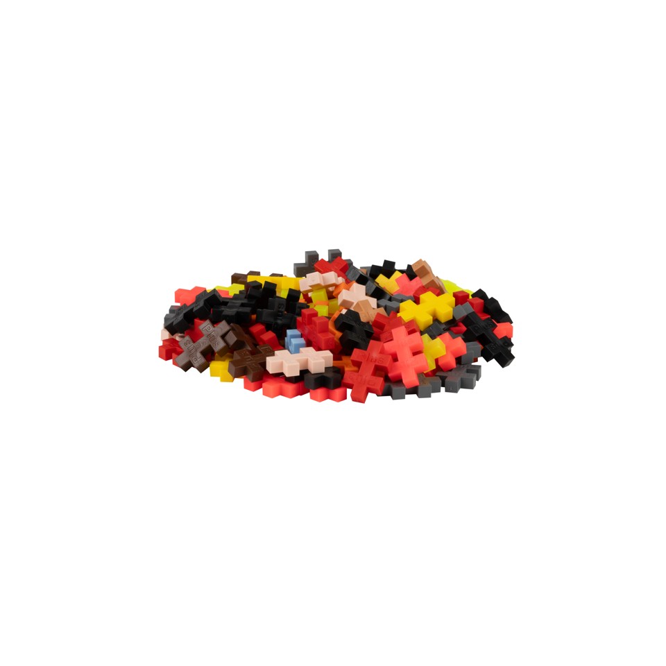 Plus-Plus Firefighter / 100 pcs Tube