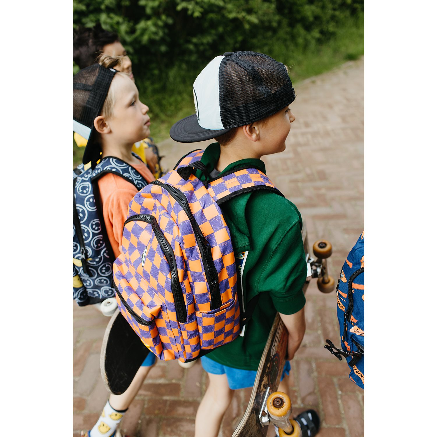 Little Legends Backpack L multi checkerboard