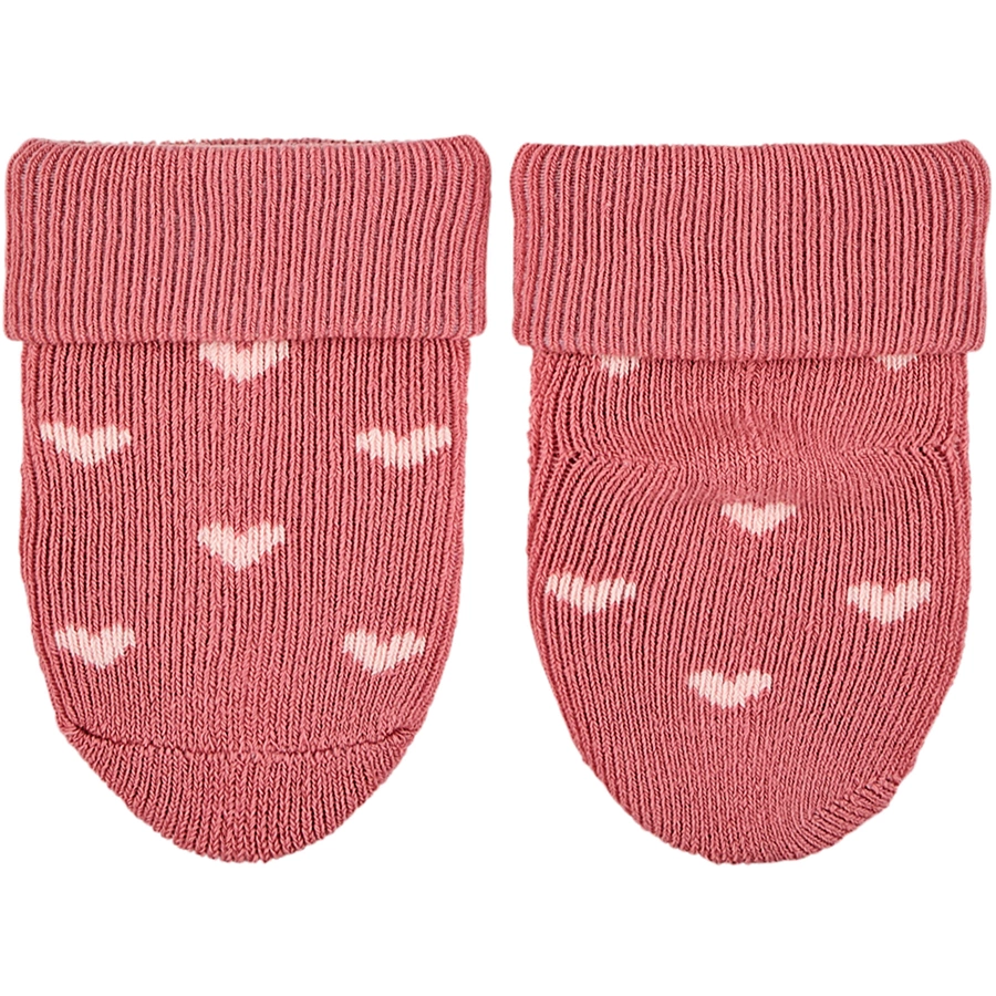 Sterntaler Erstlingssöckchen 3er-Pack Reh+Igel rosa