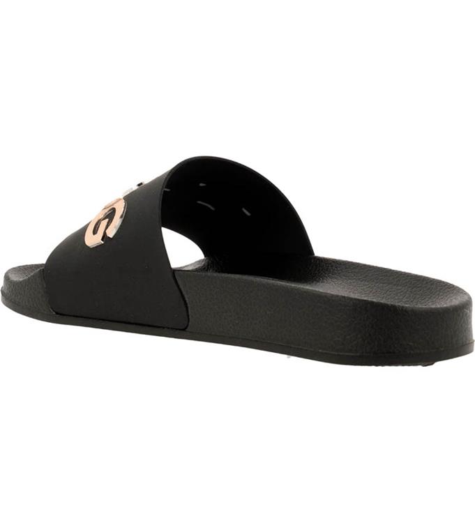 Björn Borg Women Knox Mld Met 09 Blk-Rgld Badslippers