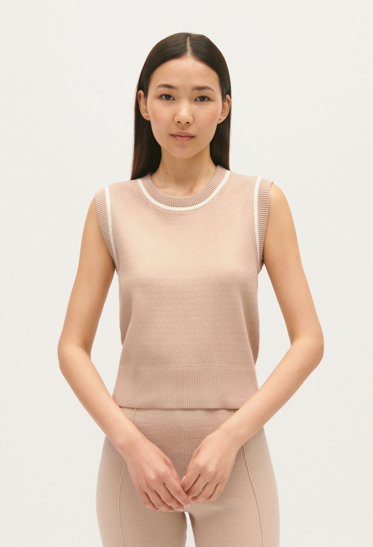 Pull maille rayures