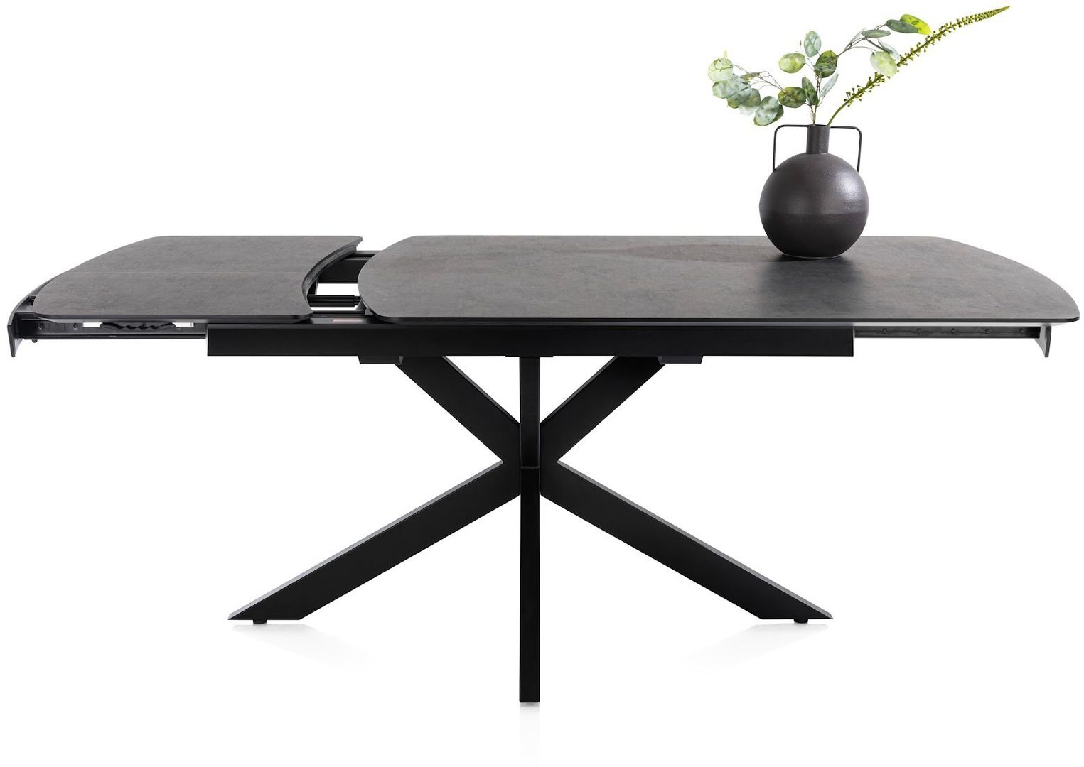 Henders en Hazel Pavalon Antraciet Uitschuiftafel