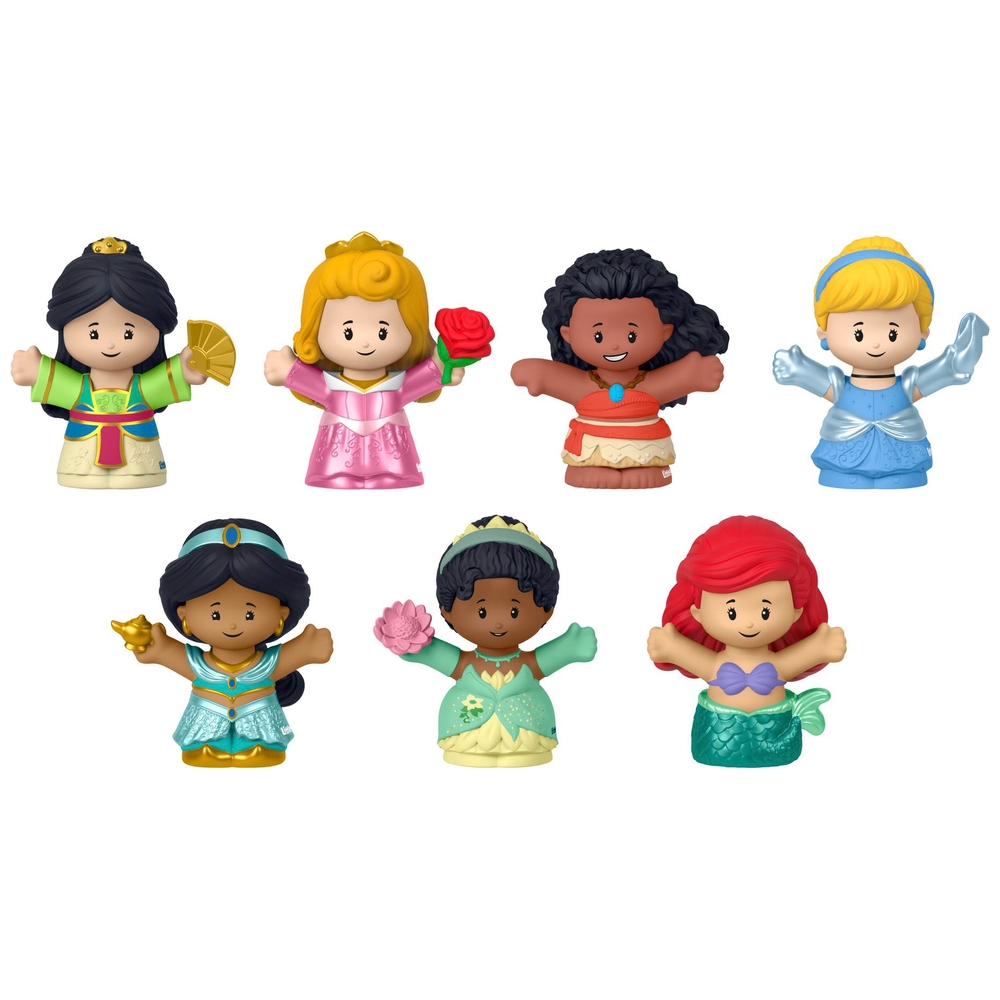 Fisher-Price Little People Prinzessin 7-Figuren-Set