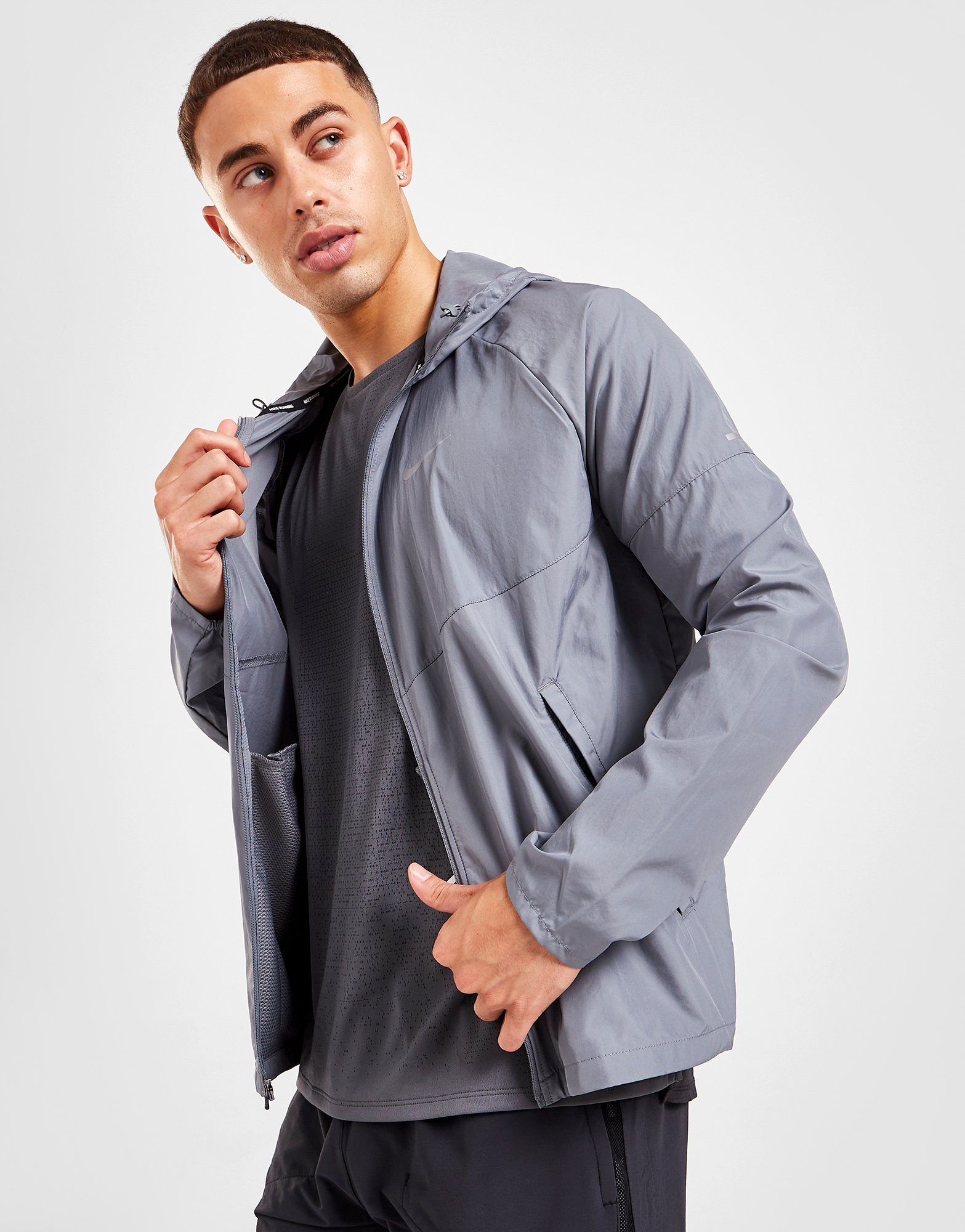 Nike Veste de running déperlante pour homme Miler