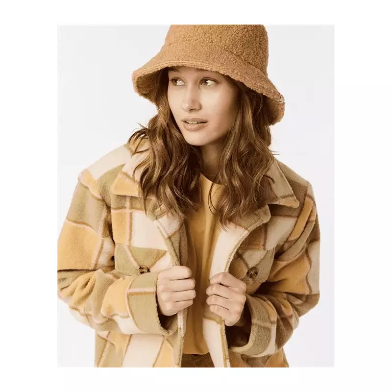 Veste femme RIPCURL Long Line Check Jacket Khaki