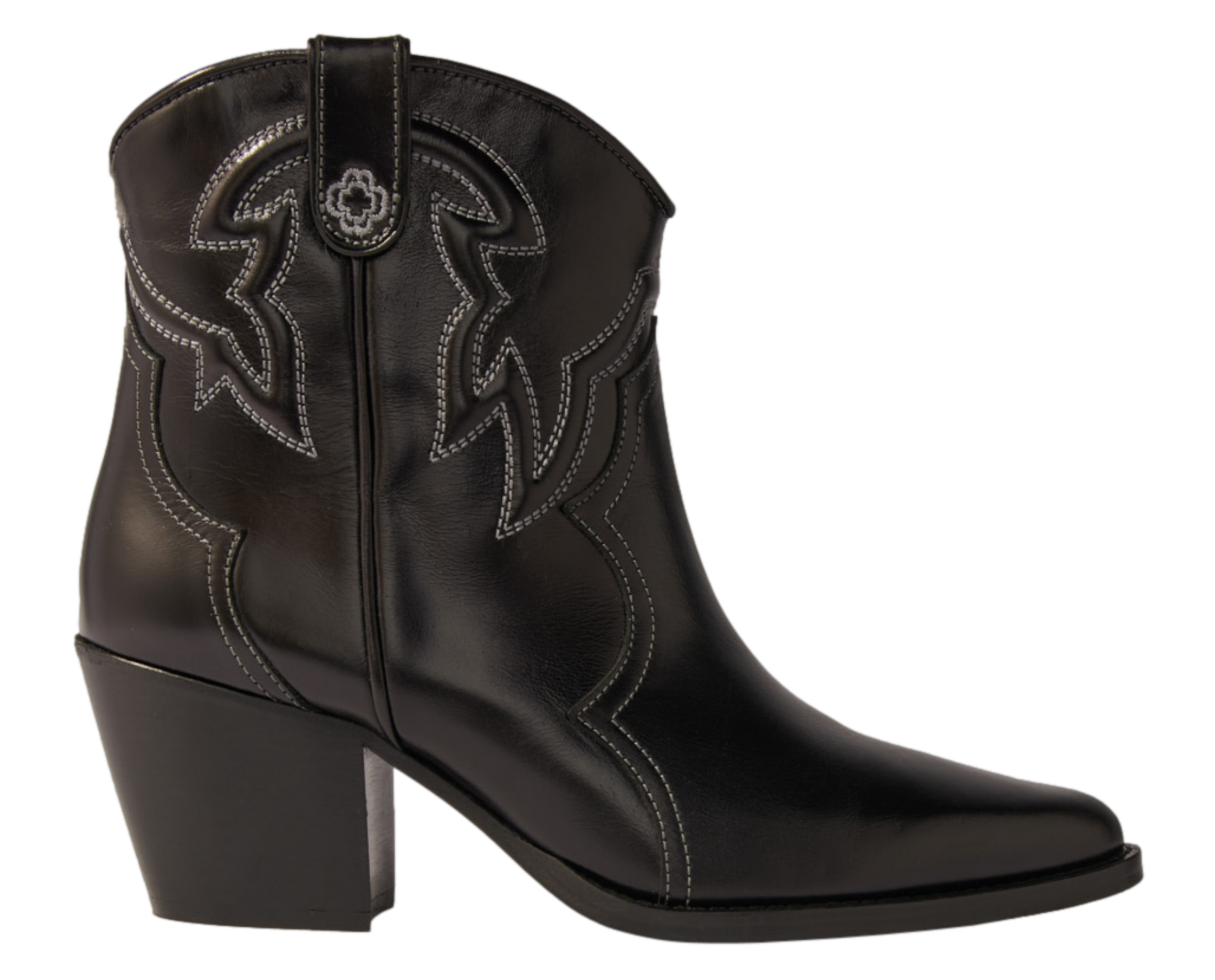 Bottines en cuir | Noir