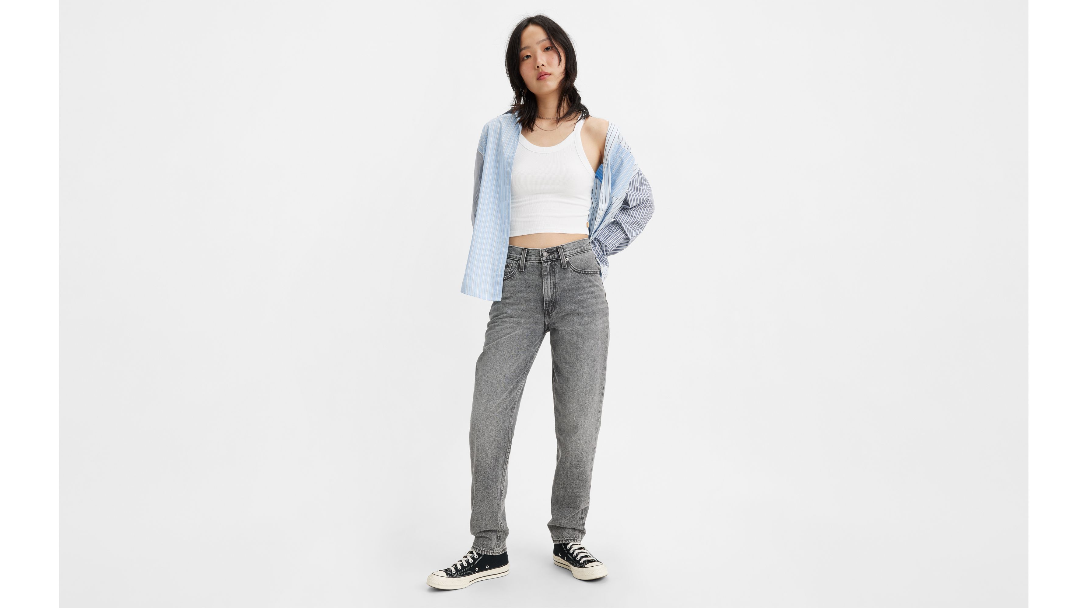 Jean Mom ’80 - What Once Was - Gris