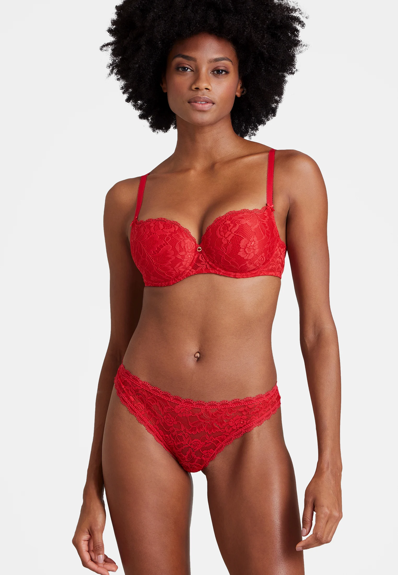 ROSESSENCE - Culotte tanga | Rouge