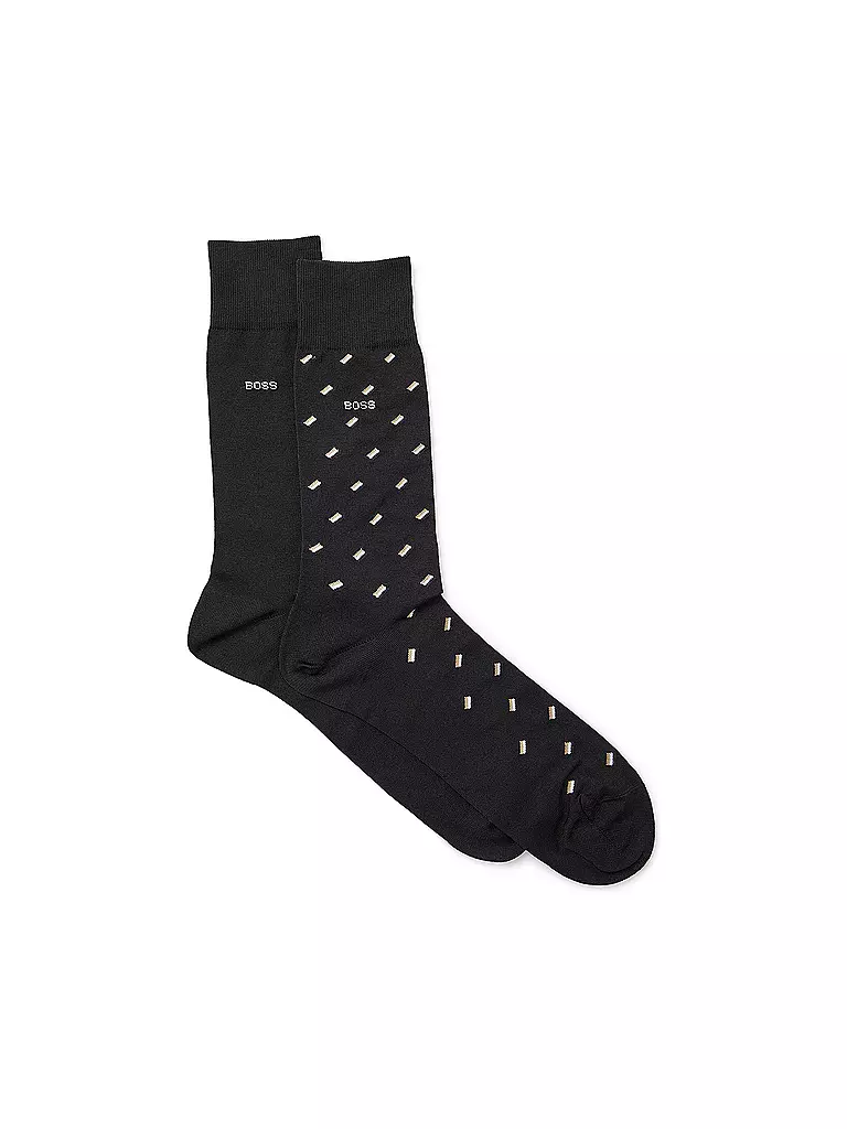 BOSS Socken 2er Pkg. black schwarz