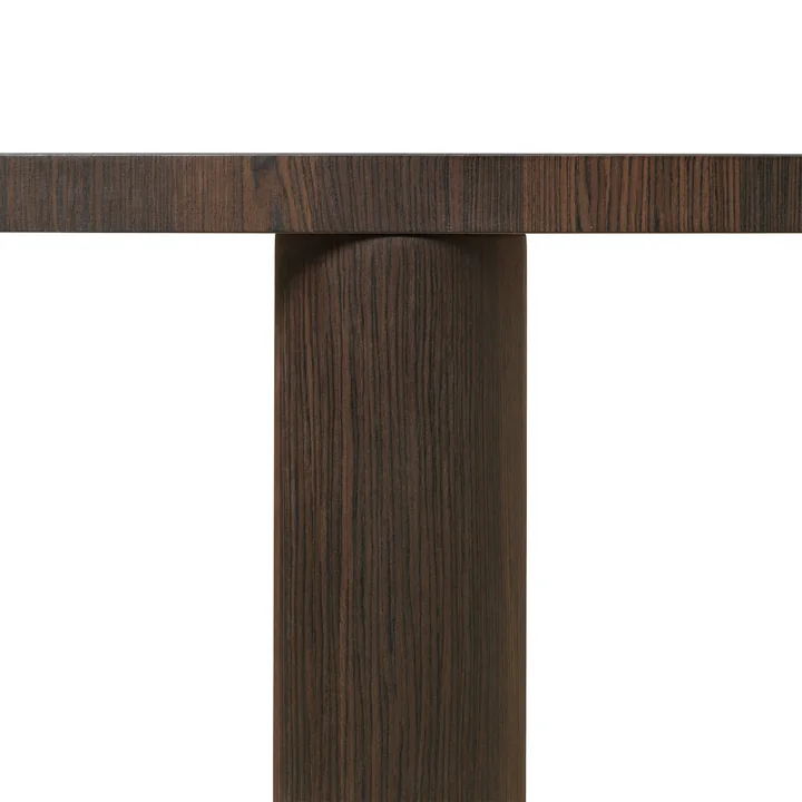 Ferm Living - Post Esstisch Ø 150 cm, Eiche geräuchert