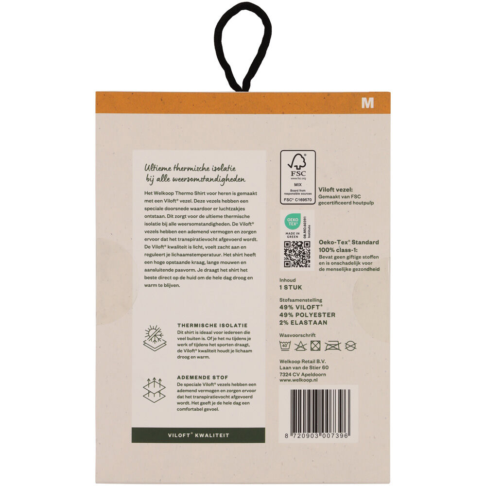 Welkoop - Thermoshirt - Zwart - M