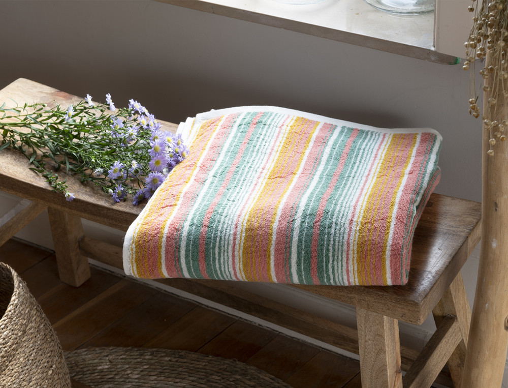 Linge de bain jacquard-Mandelieu
