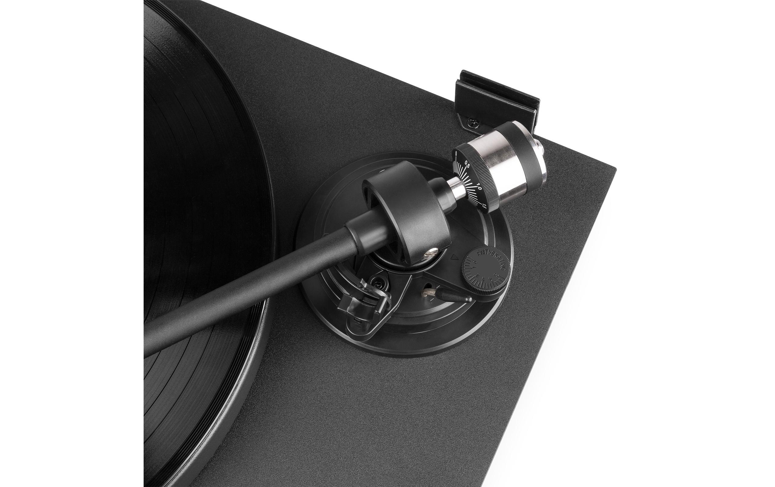 Plattenspieler RP340 Schwarz<br>HiFi-Plattenspieler mit Riemenantrieb