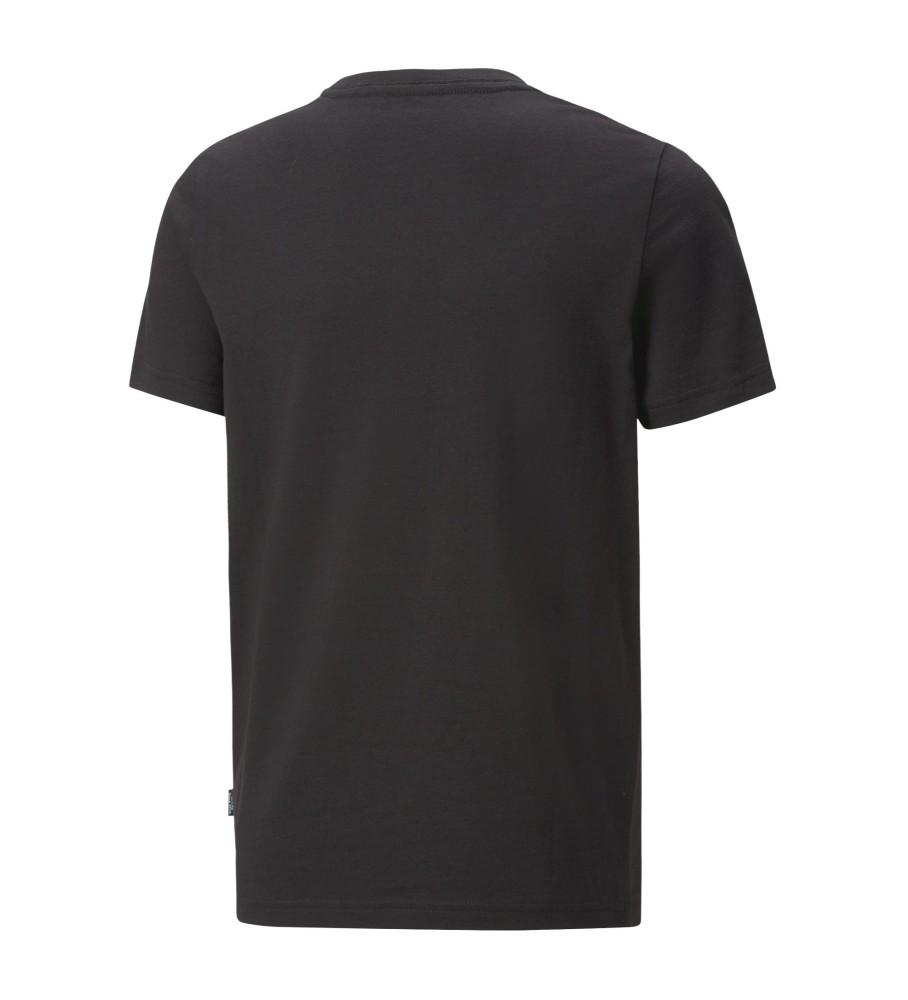 Puma Camiseta Essentials+ Two-Tone Logo negro