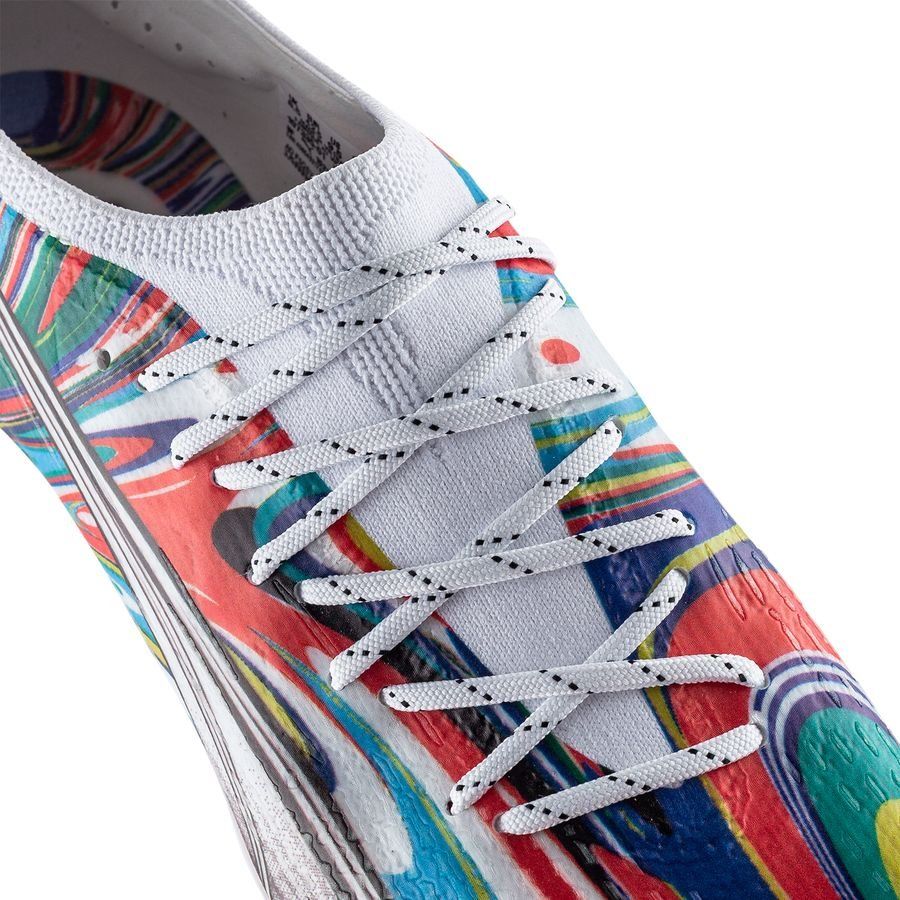 PUMA X Unisport Ultra Ultimate FG/AG Flags of the World - Blanc/Noir/Rouge/Vert ÉDITION LIMITÉE