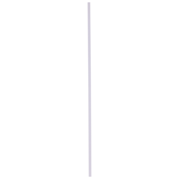 Vouwhoek MDF wit folie 21x21 mm 260 cm