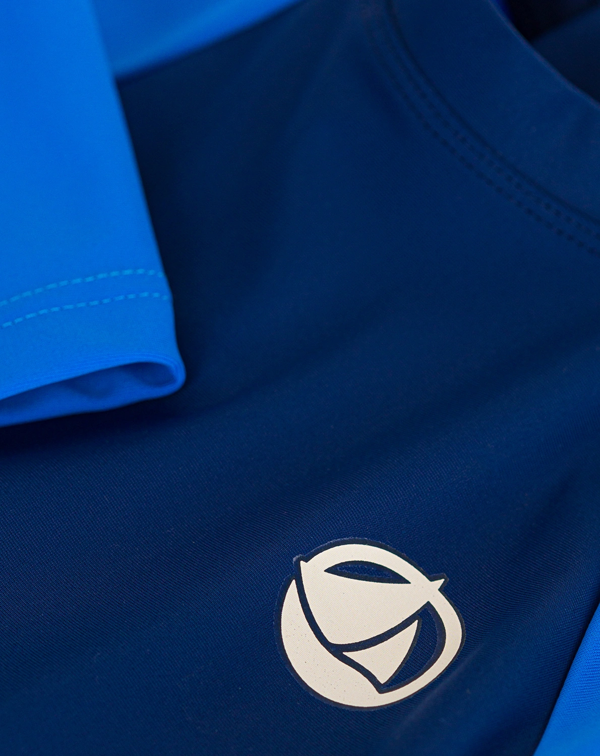 Langarm-Badeshirt MAFOI in surf blue