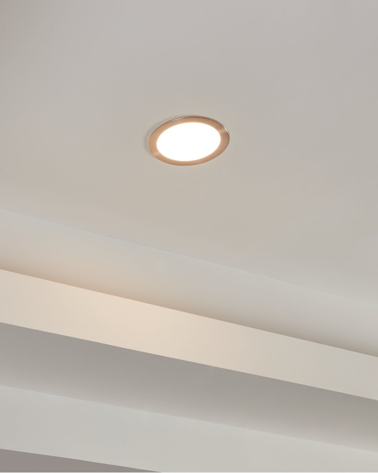 EGLO - Fueva-Z indbyg. børstet stål Ø16,5 - TW - Zigbee, Bluetooth