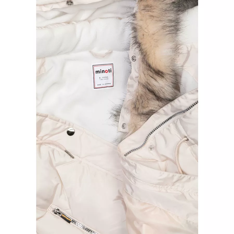 MINOTI Winterjacke Cremeweiß
