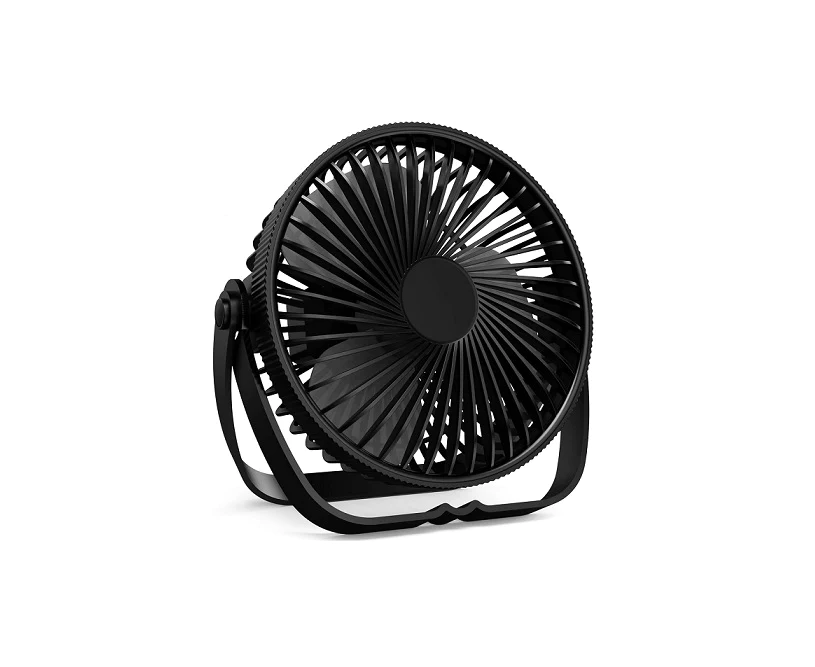 Ventilateur de Bureau à 3 Vitesses noir Vendos85