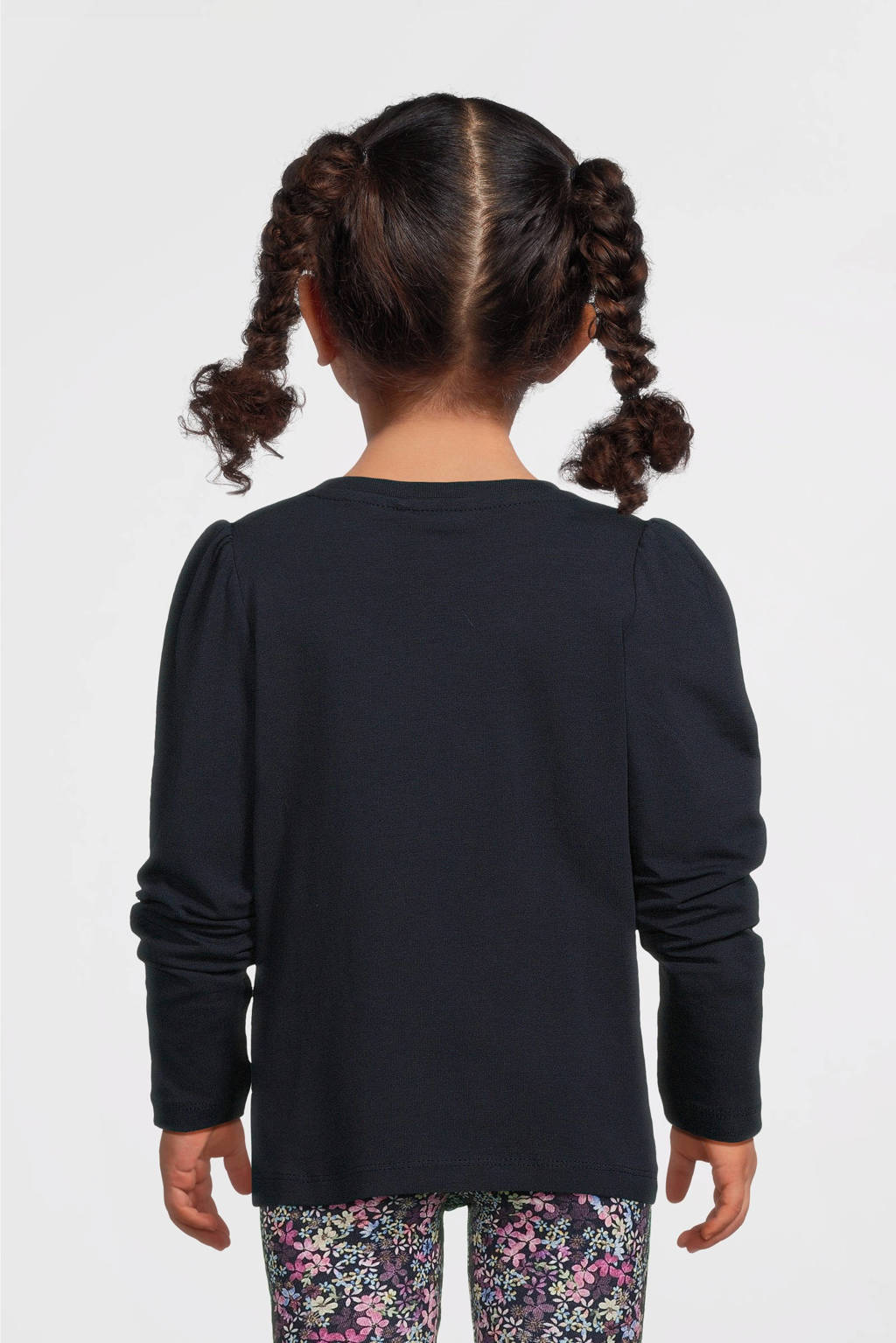 NAME IT longsleeve NMFNEMMY met printopdruk donkerblauw
