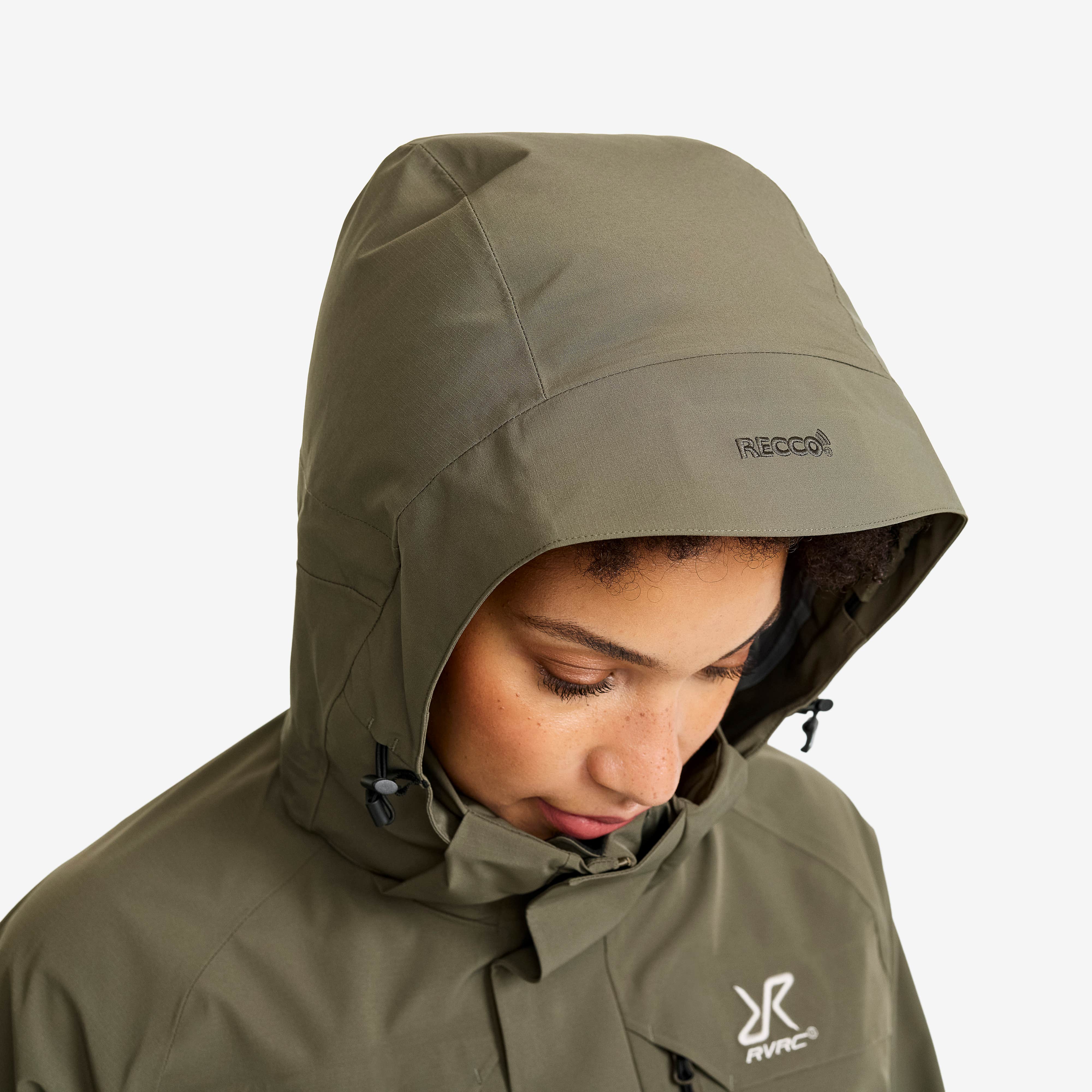 Aries Pro 3L Shell Jacket Dame Grape Leaf/Forest Night