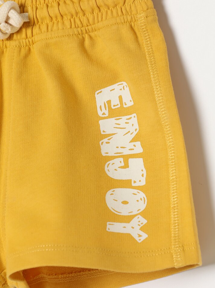 Conjunto com 2 bermudas - Salmão