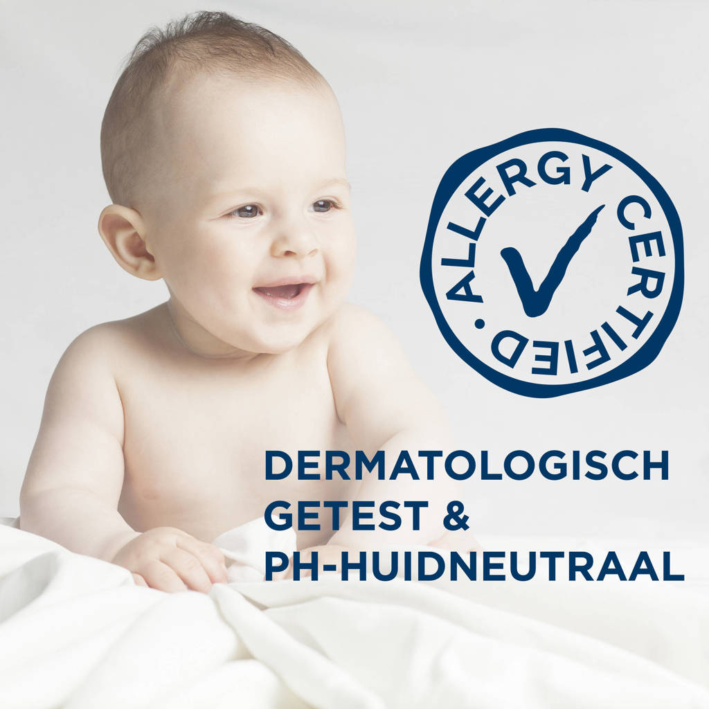 Te droogbabydoekjes Parfumvrij - 16 x 52 stuks