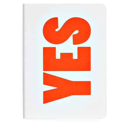 Notizbuch Yes - No, S