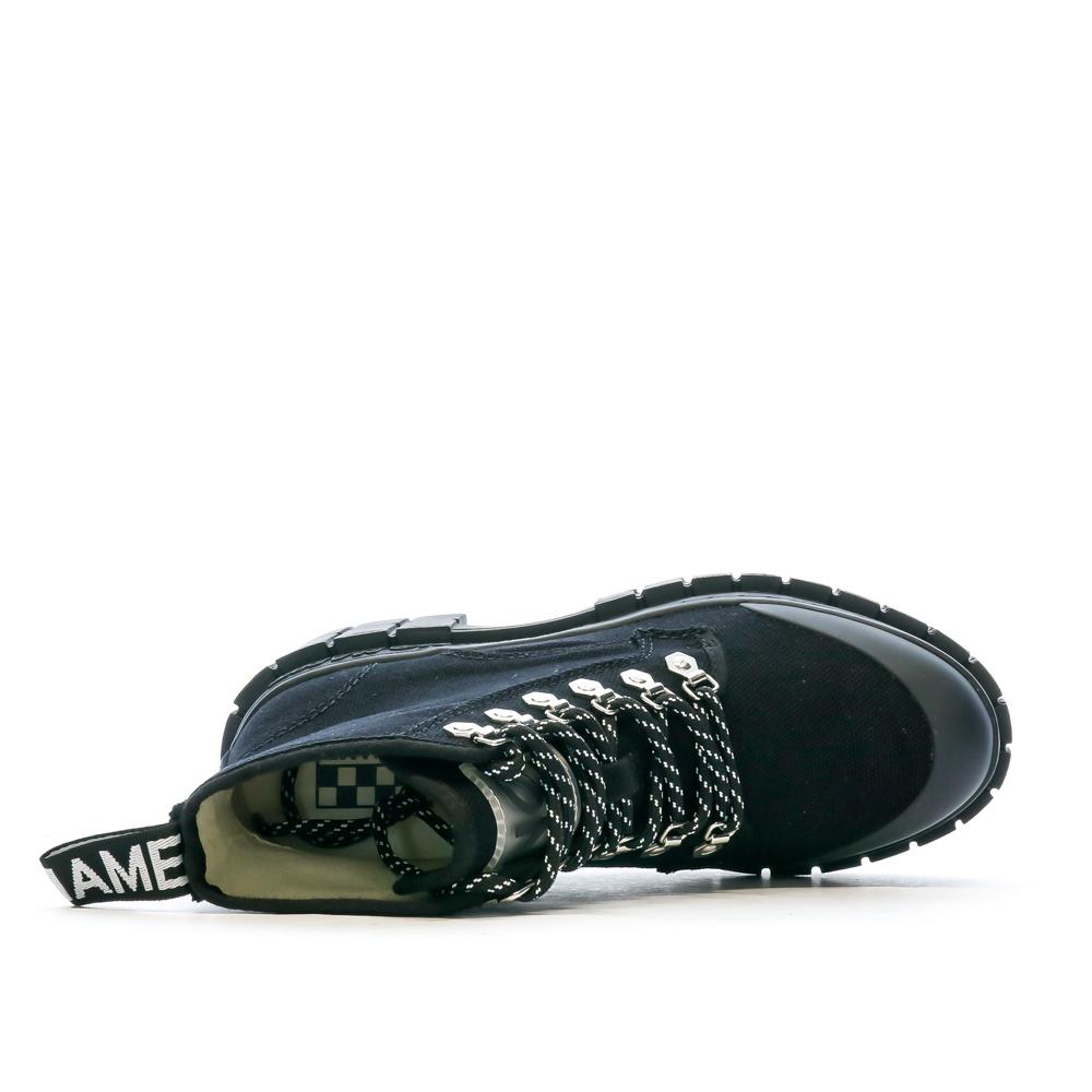 No Name Boots Noir Femme No Name Kross Lows